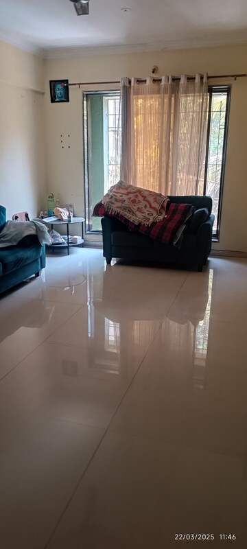 Living Room in 2 BHK Apartment at Nerul Sector 21 – for Sale
