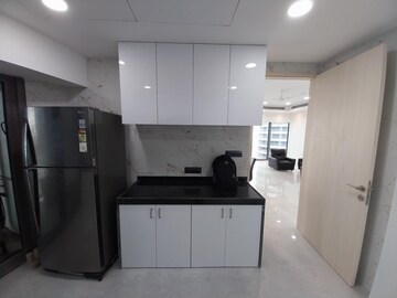 Kitchen in 3 BHK Apartment at Lodha World View, Worli – for Rent