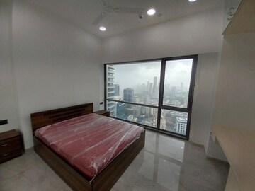 Bedroom in 3 BHK Apartment at Lodha World View, Worli – for Rent