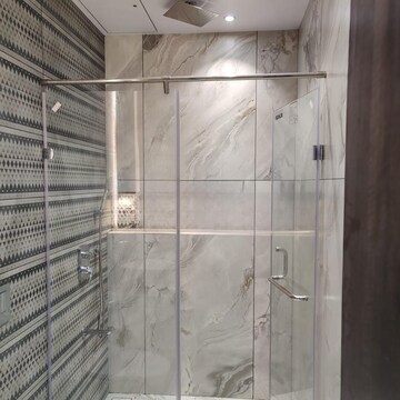 Bathroom in 3 BHK Apartment at Indiabulls Blu, Worli – for Rent
