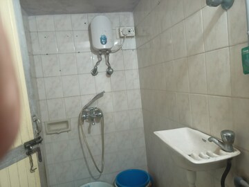 Bathroom in 1 RK Apartment at Adarsh Nagar Society, Worli – for Rent