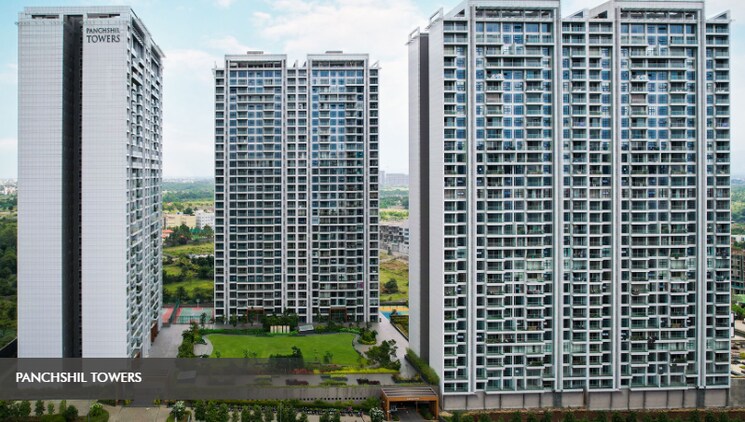 Exterior View, panchshil-towers 4 Bedroom 2500 Sq.Ft. Apartment In Kharadi Pune 8629527