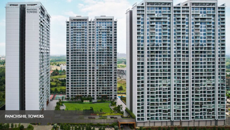 Exterior View, panchshil-towers 4 Bedroom 2500 Sq.Ft. Apartment In Kharadi Pune 8629527