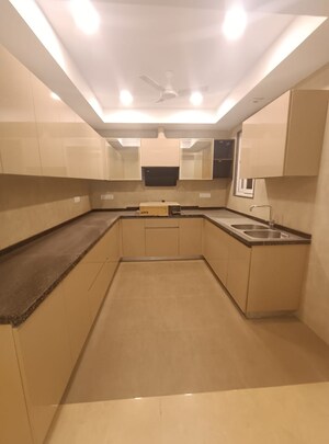 Kitchen in 3 BHK Builder Floor at Boutique Residential Apartments C-220, Malviya Nagar – for Sale