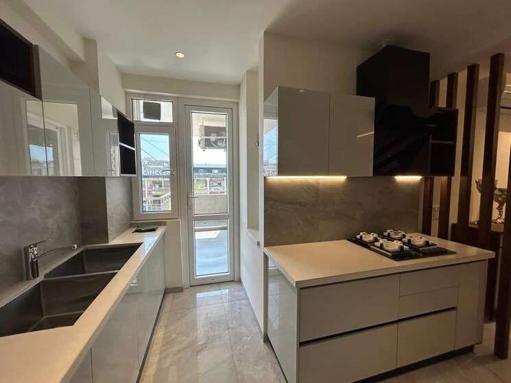 Kitchen, ambala highway 3.5 Bedroom 2250 Sq.Ft. Apartment In Ambala Highway Zirakpur 8629567