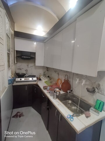 Kitchen in 1 BHK Builder Floor at Dwarka Mor – for Rent