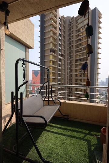 Balcony in 4 BHK Apartment at Andheri West – for Rent