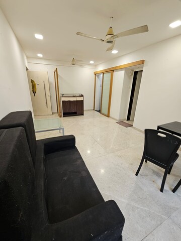 Living Room in 1 BHK Apartment at Andheri West – for Rent
