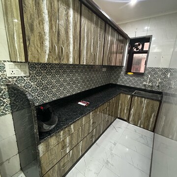 Kitchen in 2 BHK Builder Floor at Masjid Moth – for Rent