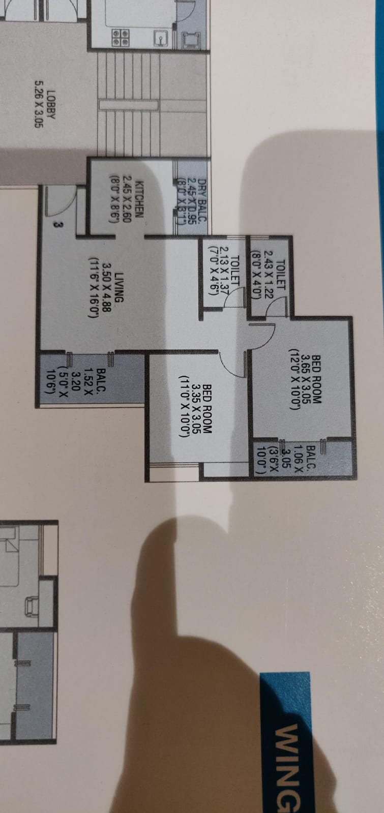 2 BHK Apartment For Sale in Kohinoor Zen Estate