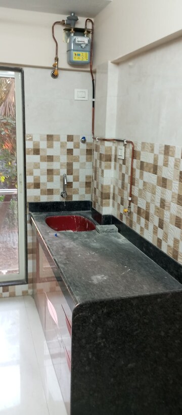 Kitchen in 1 BHK Apartment at Sahajanand Athena, Goregaon West – for Rent