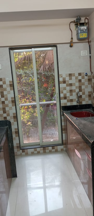 Balcony in 1 BHK Apartment at Sahajanand Athena, Goregaon West – for Rent
