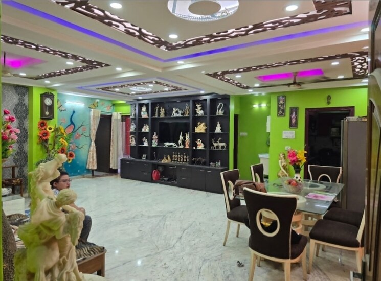 Living Room, new town 3 Bedroom 1575 Sq.Ft. Apartment In New Town Kolkata 8629707