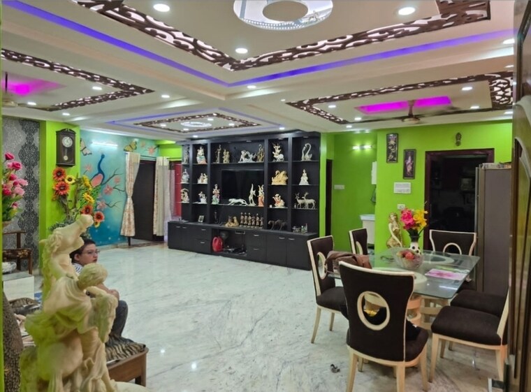 Living Room, new town 3 Bedroom 1575 Sq.Ft. Apartment In New Town Kolkata 8629707