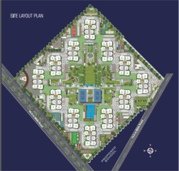 Master Plan in 3 BHK Apartment at My Home Sayuk, Tellapur – for Sale