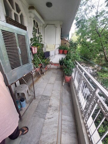 Balcony in 3 BHK Builder Floor at Mahindru Enclave – for Sale