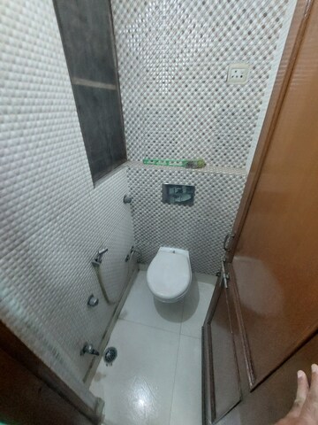 Bathroom in 3 BHK Builder Floor at Mahindru Enclave – for Sale