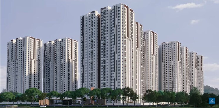 Exterior View, aparna-zenon 3 Bedroom 1982 Sq.Ft. Apartment In Puppalaguda Hyderabad 8629752