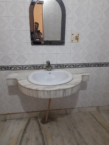 Bathroom in 1.5 BHK Independent House at RWA Apartments Sector 20, Sector 20 – for Rent