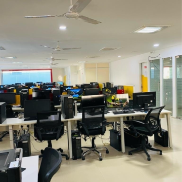 Team Area in  Office Space at Madhapur – for Rent