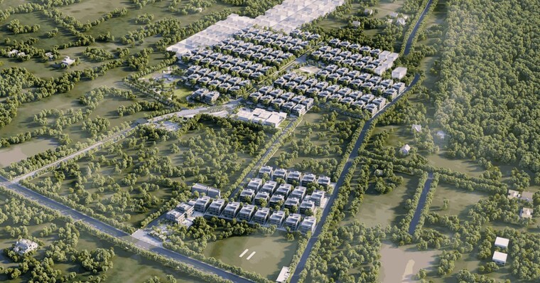 Exterior View, sri-aditya-aika 6 Bedroom 8220 Sq.Ft. Villa In Gandipet Hyderabad 8629840