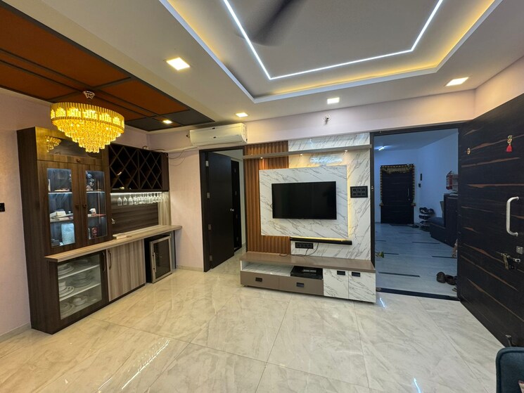 Living Room, rr-lunkad-66-avenue 2 Bedroom 1000 Sq.Ft. Apartment In Pimple Nilakh Pune 8629858