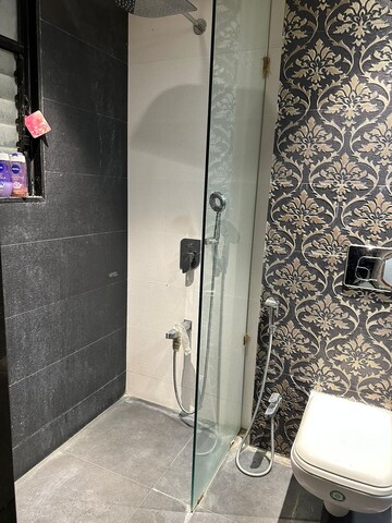 Bathroom in 2 BHK Apartment at The Parkland, Balewadi – for Rent