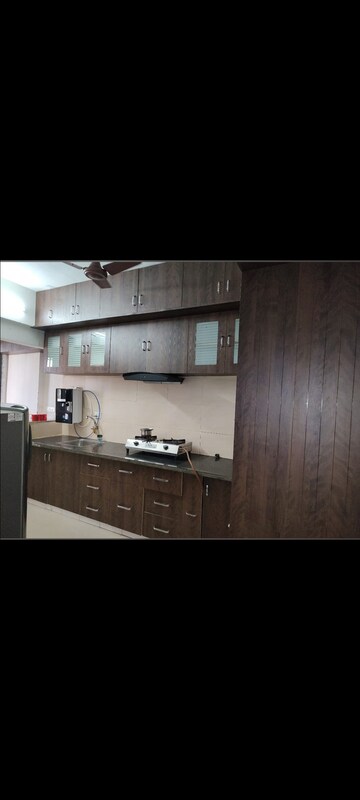 Kitchen in 2.5 BHK Apartment at Chanchal Saransh Ambience, Vasna – for Rent