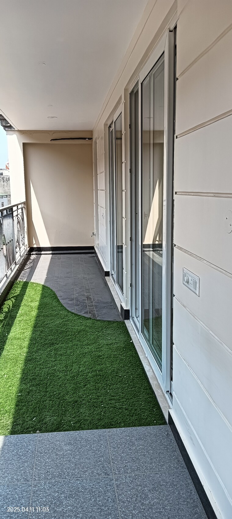 Balcony, panchkula urban estate 3 Bedroom 1850 Sq.Ft. Apartment In Panchkula Urban Estate Panchkula 8629969