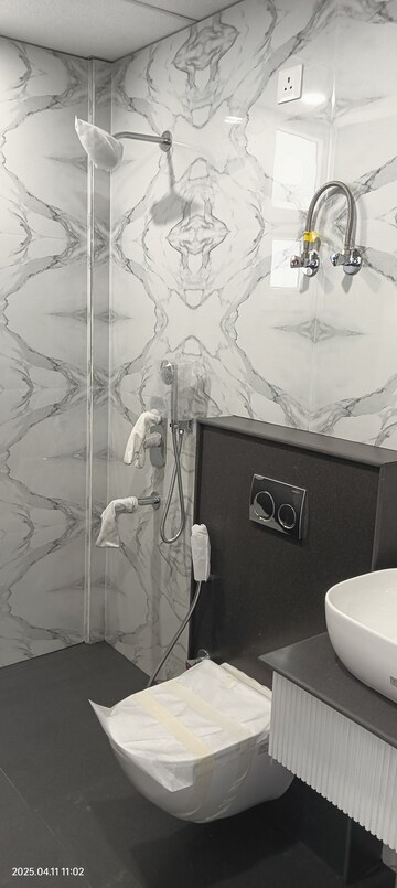 Bathroom in 3 BHK Apartment at Panchkula Urban Estate – for Sale
