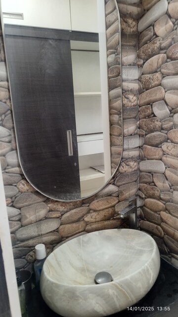 Bathroom in 2 BHK Apartment at Bhoomi Rock Avenue, Kandivali West – for Sale