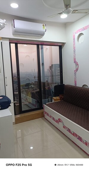 Master Bedroom in 2 BHK Apartment at Lotus Sky Garden, Malad West – for Sale