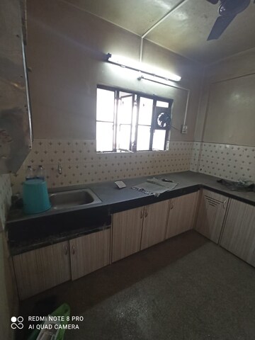 Kitchen in 1 RK Apartment at Mahatma Society – for Rent