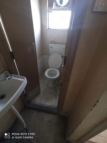 Bathroom in 1 RK Apartment at Mahatma Society – for Rent