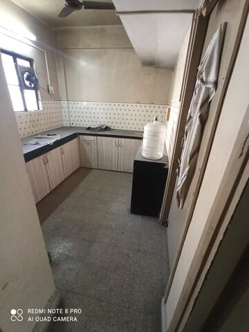 Kitchen in 1 RK Apartment at Mahatma Society – for Rent