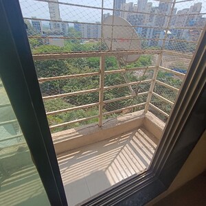 Balcony in 2 BHK Apartment at Space Heights, Kamothe Sector 35 – for Sale