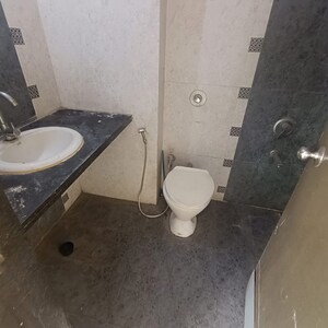 Bathroom in 2 BHK Apartment at Space Heights, Kamothe Sector 35 – for Sale