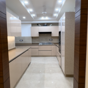 Kitchen in 4 BHK Builder Floor at New Rajinder Nagar – for Sale