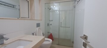 Bathroom in 1 BHK Apartment at Godrej The Trees, Vikhroli East – for Rent