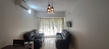 Living Room in 1 BHK Apartment at Godrej The Trees, Vikhroli East – for Rent
