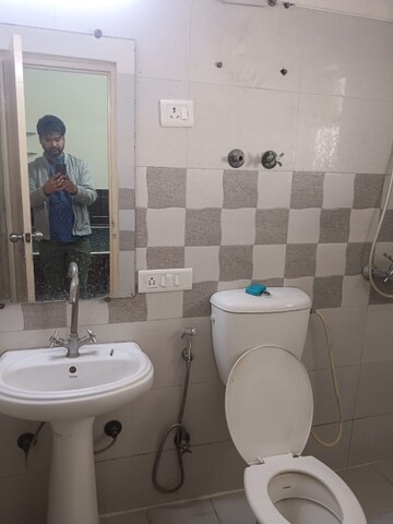 Bathroom in 2 BHK Apartment at Gaur City 2 - 14th Avenue, Sector 16c Greater Noida – for Rent