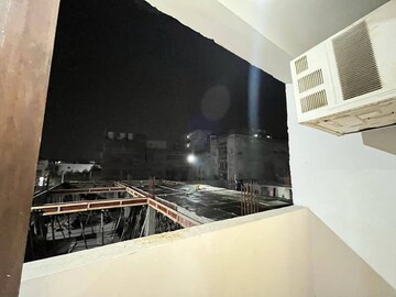 Balcony in 1 BHK Builder Floor at Freedom Fighters Enclave – for Rent