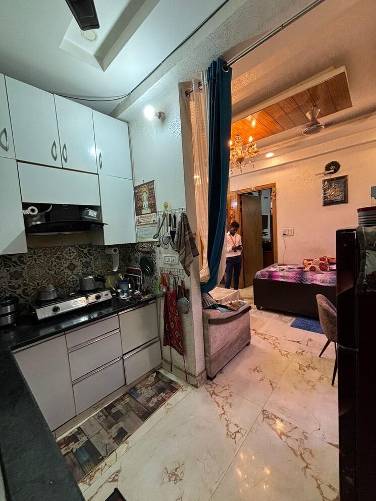 Kitchen, vaishali sector 5 2 Bedroom 1000 Sq.Ft. Builder Floor In Vaishali Sector 5 Ghaziabad 8630502
