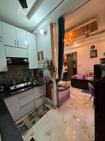 Kitchen in 2 BHK Builder Floor at Vaishali Sector 5 – for Sale
