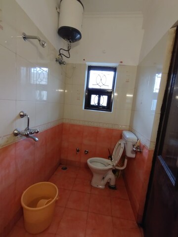 Bathroom in 2 BHK Builder Floor at Gangotri Vihar – for Rent