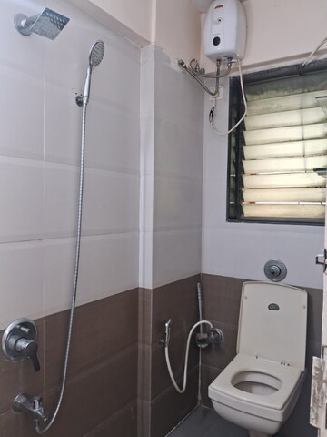 Bathroom in 1 BHK Apartment at Pranjee Orchid Court, Chembur – for Rent