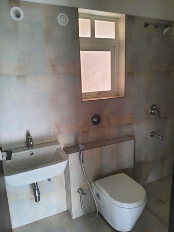 Bathroom in 2 BHK Apartment at Puranik Abitante, Bavdhan – for Rent