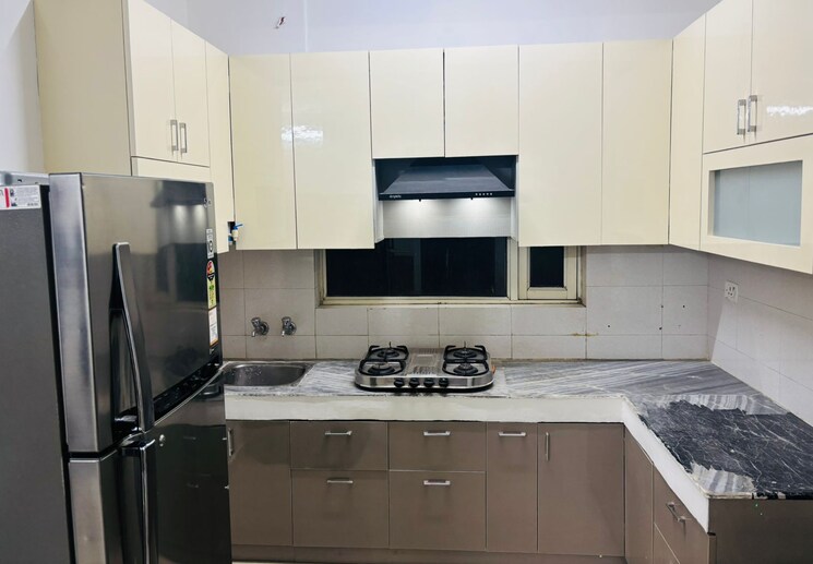 Kitchen, pyramid-urban-homes 1 Bedroom 454 Sq.Ft. Apartment In Sector 70a Gurgaon 8630760