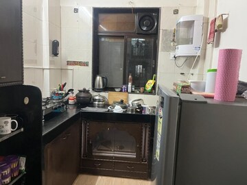 Kitchen in 2 BHK Apartment at Shah Complex 3, Sanpada – for Rent