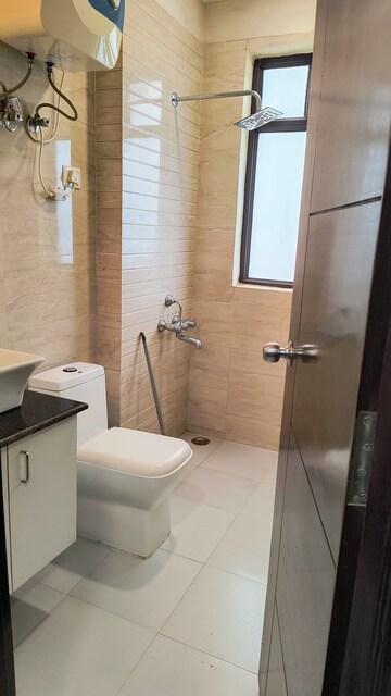 Bathroom in 3 BHK Builder Floor at Sector 10 – for Rent